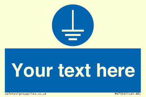 Custom Connect to Earth Sign